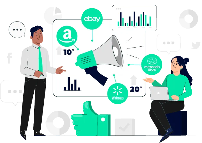 Marketing on global marketplaces: how to stand out on Amazon, Mercado Libre and Walmart in the age of AI